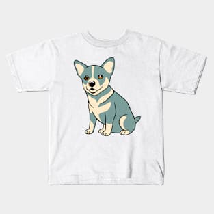 Cute Blue Heeler Kids T-Shirt